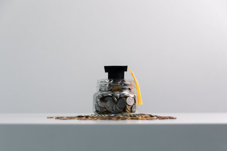 Business concept growth involves strategic financial management money loan investment bank real...