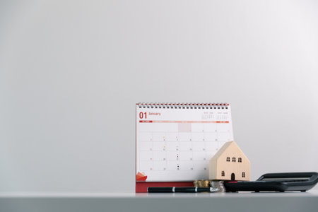 Business concept growth involves strategic financial management money loan investment bank real estate economic development encourage save buy home car education income stack investment economy returnの写真素材