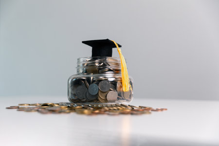 Business concept growth involves strategic financial management money loan investment bank real...