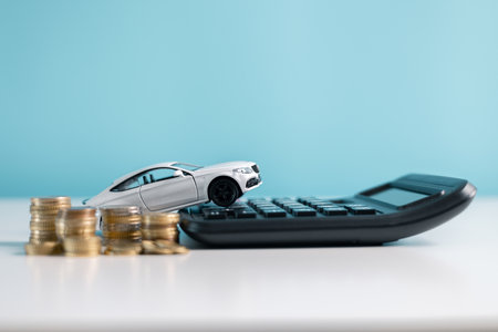 Business car concept growth involves strategic financial management money loan investment bank real estate economic development encourage accountancy save buy income stack investment economy returnの写真素材