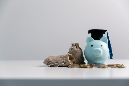 Business concept growth involves strategic financial management money loan investment bank real estate economic development encourage save buy home car education income stack investment economy returnの写真素材