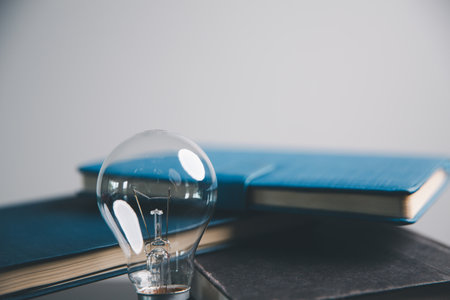 Concept education is business idea scholarship blur background essential globalization, saving students capital monthly learn and study in universities and advisor save involves books financial bannerの写真素材