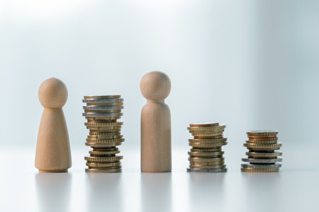Business save money coin growth concept involves strategic financial management investment loan bank real estate economic development encourage buy income stack investment economy return accountancyの写真素材