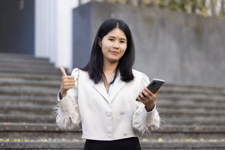 Future remote work combines technology smart phone connection online white digital business woman enable e-learning productivity while travel blend comfort modern devices serenity computer equipmentの写真素材
