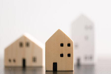 Business home concept involves strategic financial management money coin save bank real estate economic loan investment development growth encourage accountancy buy income stack investment economyの写真素材