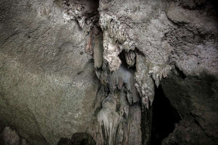 Beautiful caves and grottoes in the sea