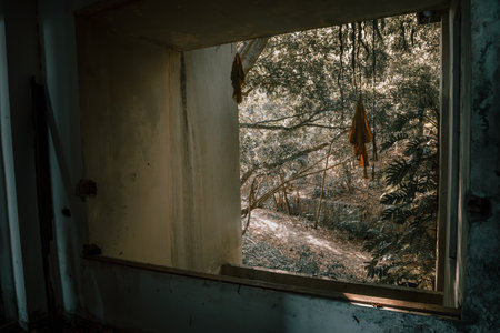Abandoned ghost town Pripyat in Chernobyl Exclusion Zone, Ukraine