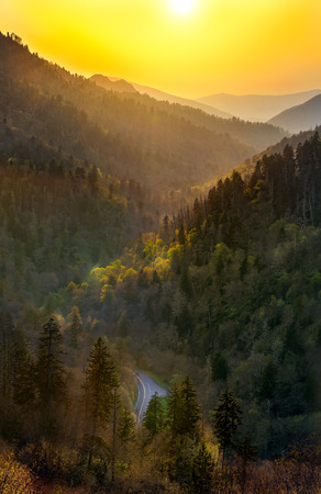 Smokey Mountain National Parkの写真素材