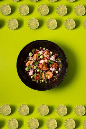 Seafood aspic. Appetizers. Seafoodの写真素材