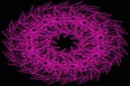 An abstract psychedelic background image.の写真素材