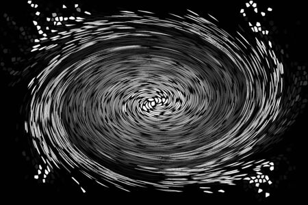 An abstract black and white grunge background image.の写真素材