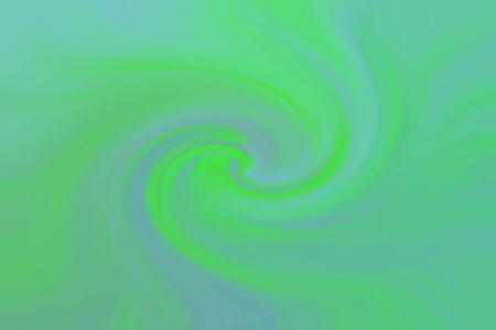 An abstract blue and green spiral background image.の写真素材
