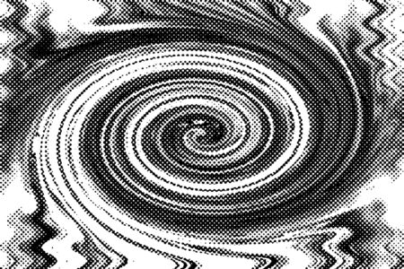 An abstract grunge spiral background image.の写真素材