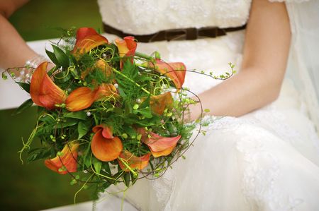 wedding bouquetの写真素材