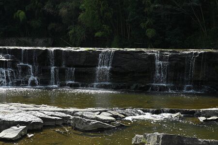 black fall at miki in late summer