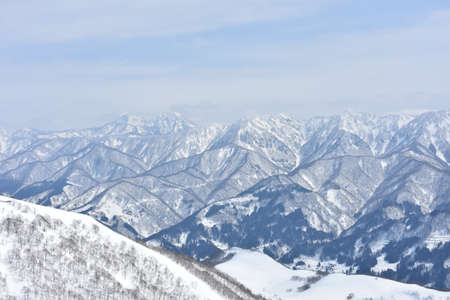 Snowy Mountainの写真素材