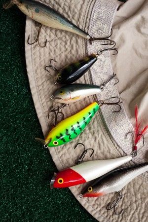 plug for fishingの写真素材