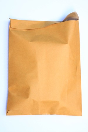 brown envelopeの写真素材