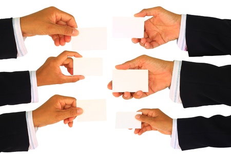 card in handの写真素材