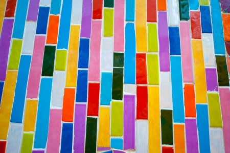 color of mosaicの写真素材