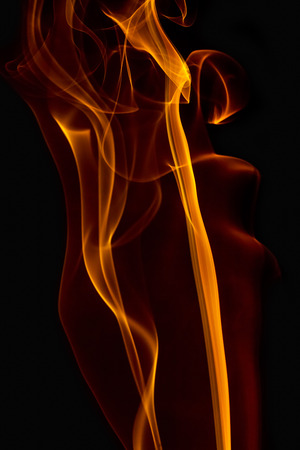 fire smoke lighting abstractの写真素材