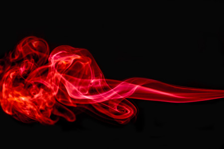 red smoke lighting abstractの写真素材