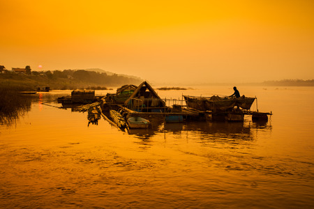 life on the river の写真素材