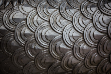 Fish scale patternの写真素材