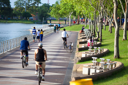 life in the park のeditorial素材