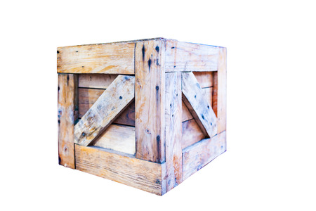 wood boxの写真素材