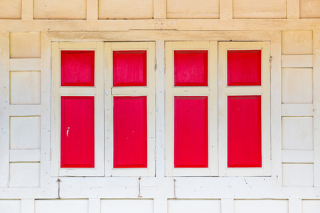 old wood window.