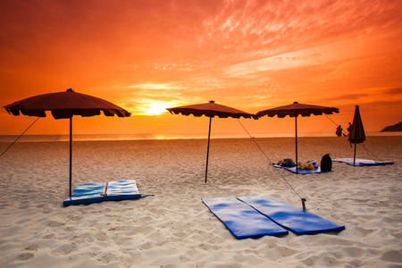 holiday on the beach.の写真素材