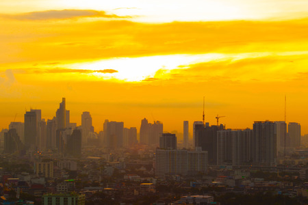 The morning light over the capitalの写真素材