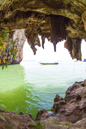 Marine Excursions in Phang Nga, Thailand.の写真素材