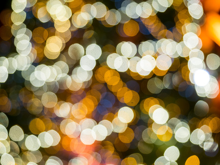 Colorful out of focus bokeh backgroundの写真素材