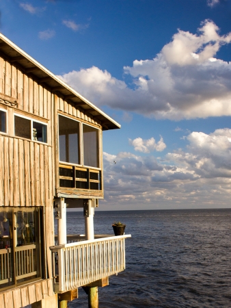 a seaside cafeの写真素材