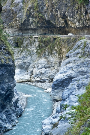 Taiwan Taroko National Park landscapeの写真素材