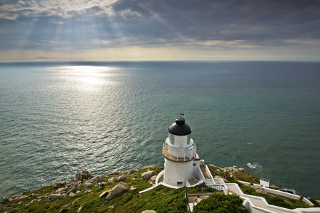 The beautiful Lighthouse of Taiwan Matsuの写真素材