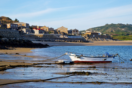 Beautiful scenery of Taiwan Coast villageの写真素材