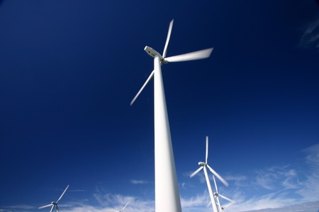 wind mills in denmarkの写真素材