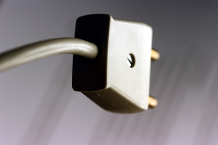 electric connections /plug  and equipmentの写真素材