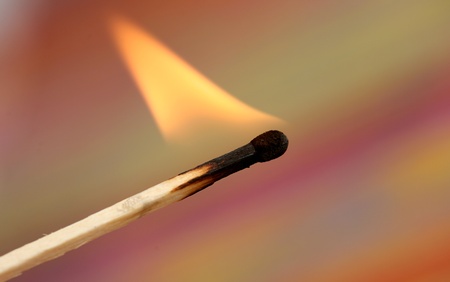 picture of matches: flame burningの写真素材
