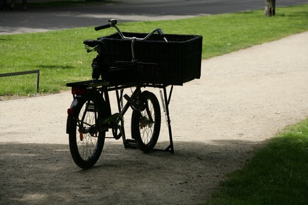 Bikes in Amsterdamの写真素材