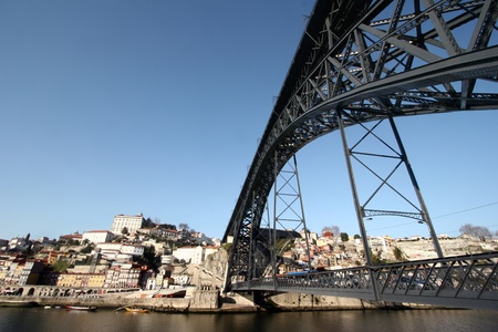 Bridge in Porto built by Gustave Eiffel