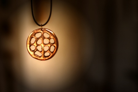 In the craftman shop making jewelry in Corsica - Franceの写真素材