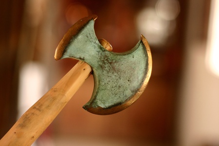In the craftman shop making jewelry in Corsica - Franceの写真素材