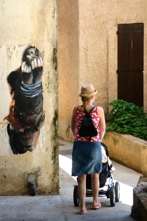 Family on holidayのeditorial素材