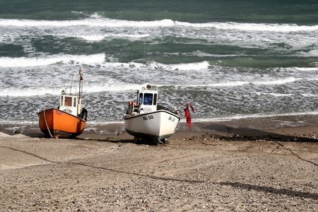 summer in denmark:loenstrup neach and harbour
fishing boat  in denmarkのeditorial素材