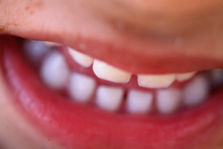  close up of chinese child face 