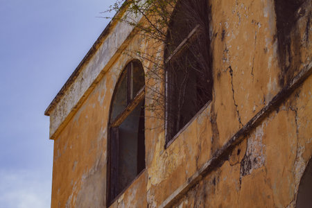 Ruins of an old villa in Curaçao